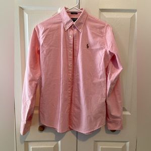 Women’s Ralph Lauren Button Up/Button Down. NWOT Size 6 Slim